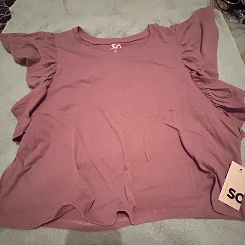 Mauve colored top